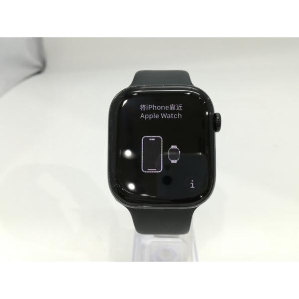 【中古】Apple Watch Series10 46mm GPS ジェットブラックアルミニウムケー...