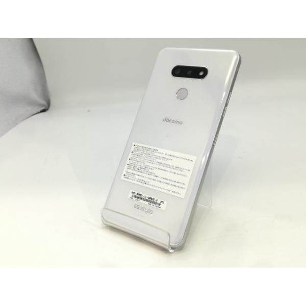 【中古】LG電子 docomo 【SIMロック解除済み】 LG style3 オーロラホワイト 4G...