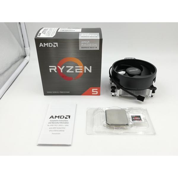 【中古】AMD Ryzen 5 5600G (3.9GHz/TC:4.4GHz) BOX AM4/6...