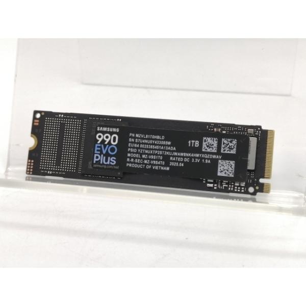 【中古】SAMSUNG 990 EVO Plus MZ-V9S1T0B-IT 1TB  (M.2 2...
