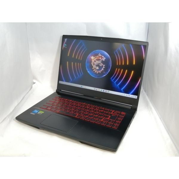 【中古】MSI Thin GF63 12U Thin-GF63-12UC-3050JP ブラック【新...