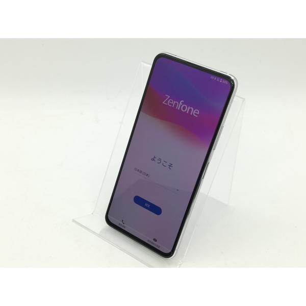 【中古】ASUS 国内版 【SIMフリー】 ZenFone 7 パステルホワイト 8GB 128GB...