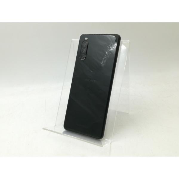 【中古】SONY au 【SIMロック解除済み】 Xperia 10 II ブラック 4GB 64G...