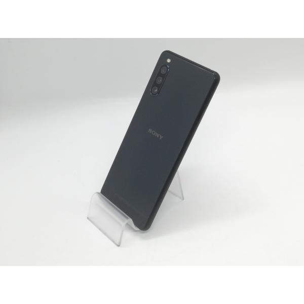 【中古】SONY au 【SIMロック解除済み】 Xperia 10 III ブラック 6GB 12...