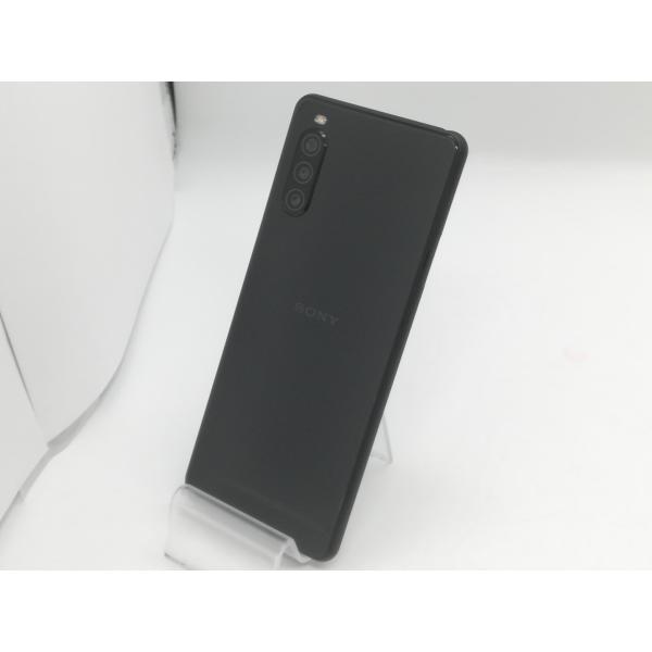 【中古】SONY au 【SIMロック解除済み】 Xperia 10 II ブラック 4GB 64G...