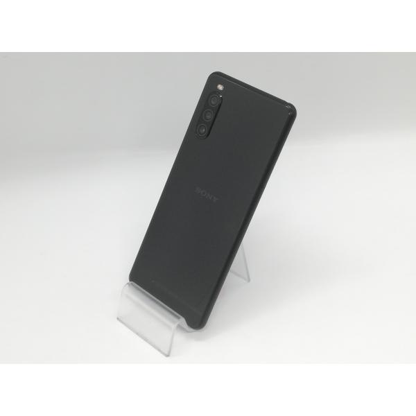 【中古】SONY au 【SIMロック解除済み】 Xperia 10 II ブラック 4GB 64G...