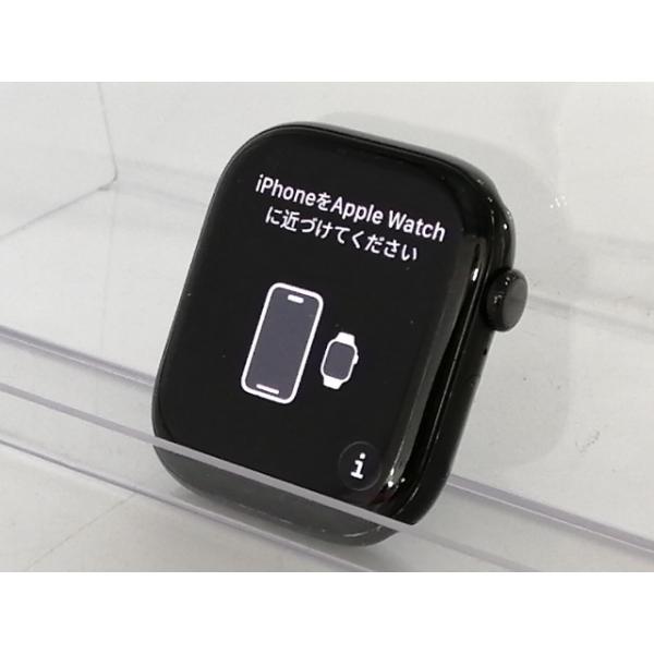 【中古】Apple Watch Series10 46mm GPS ジェットブラックアルミニウムケー...