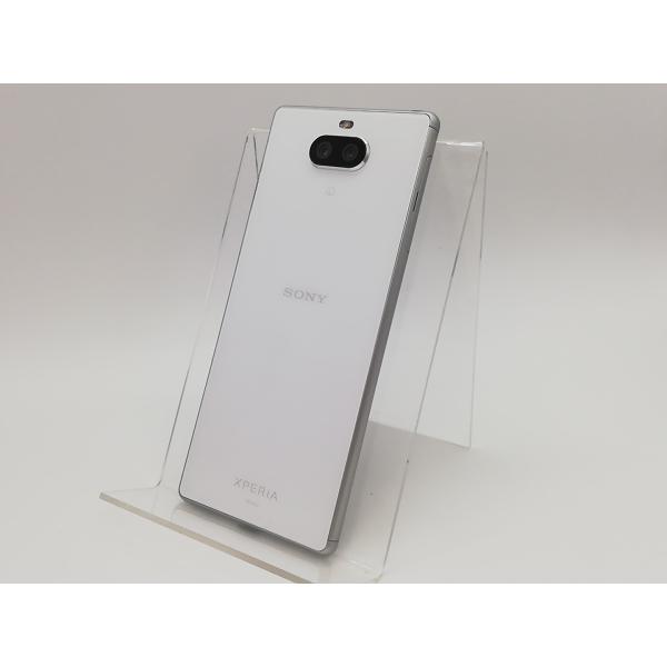 【中古】SONY au 【SIMロックあり】 Xperia 8 SOV42 ホワイト【大宮東口】保証...