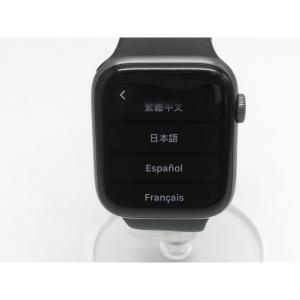 【中古】Apple Apple Watch Series4 44mm GPS スペースグレイアルミニウム/ブラックスポーツバンド MU6D2J/A【新橋烏森通り】保証期間１ヶ月【ランクB】