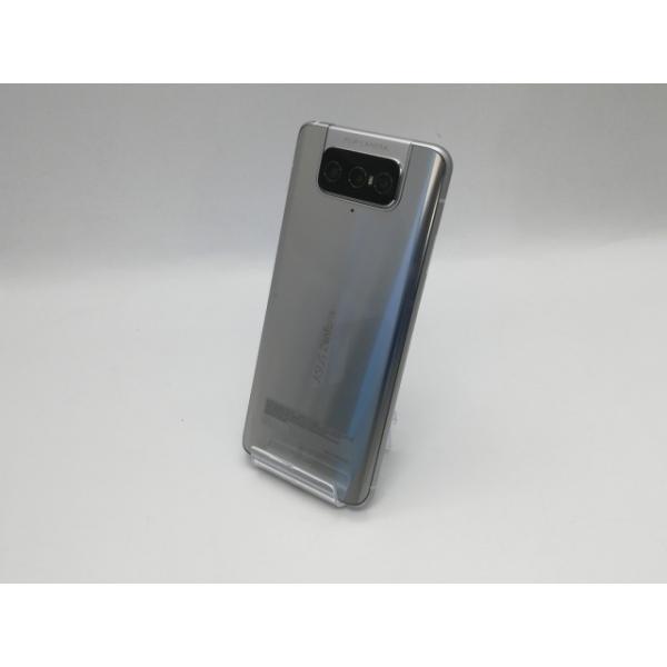 【中古】ASUS 国内版 【SIMフリー】 Zenfone 8 Flip グレイシアシルバー 8GB...