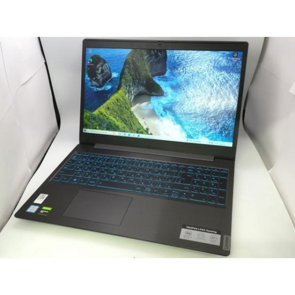 【中古】IdeaPad L340 Gaming 81LK001DJP ブラック【i7-9750H 8...