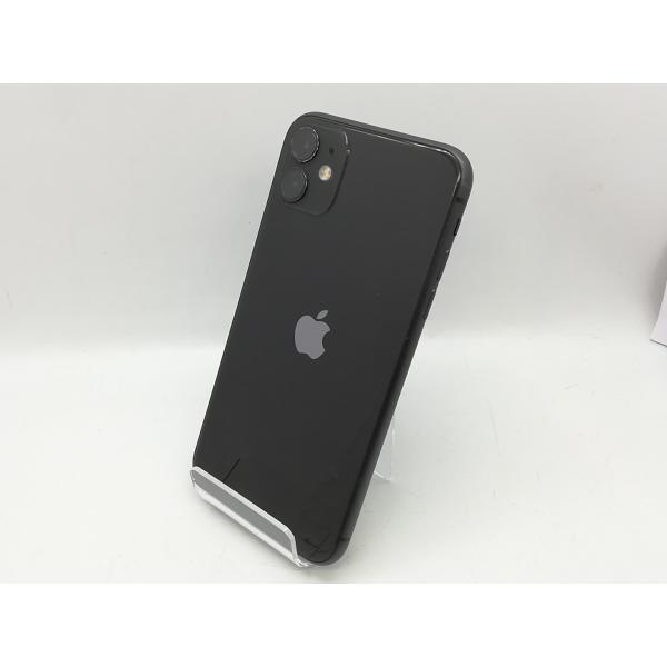 【中古】Apple SoftBank 【SIMロック解除済み】 iPhone 11 128GB ブラ...