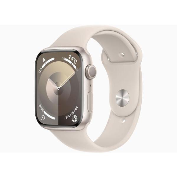 【未使用】Apple Apple Watch Series9 45mm GPS スターライトアルミニ...
