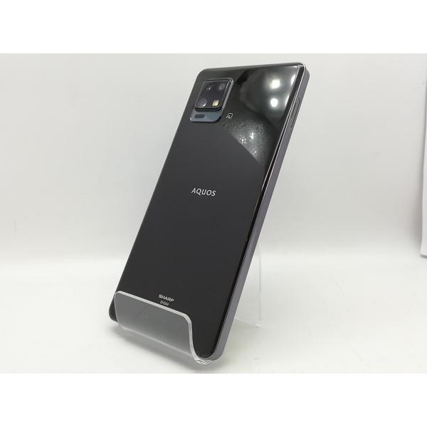 【中古】SHARP au 【SIMフリー】 AQUOS zero6 ブラック 8GB 128GB S...