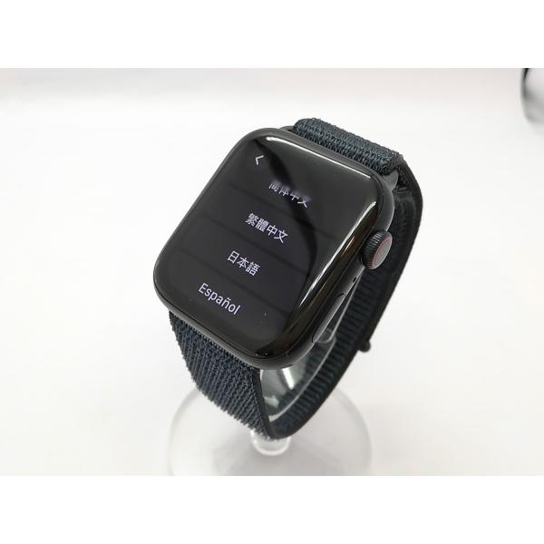 【中古】Apple Apple Watch SE2 44mm Cellular ミッドナイトアルミニ...