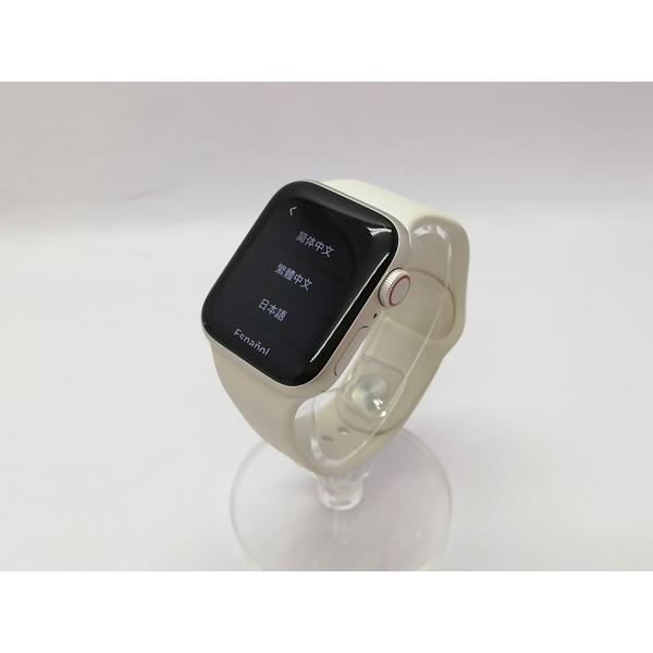 【中古】Apple Watch SE2 40mm Cellular スターライトアルミニウムケース/...