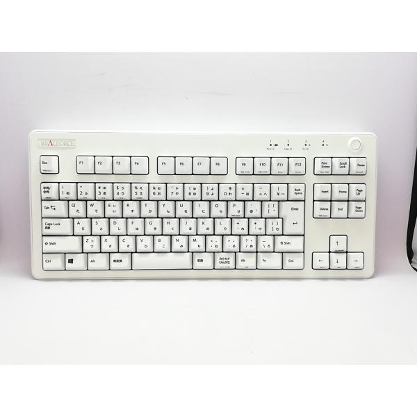【中古】東プレ REALFORCE R3 R3HC21 [有線&amp;無線/テンキーレス/日本語配列/ホワ...