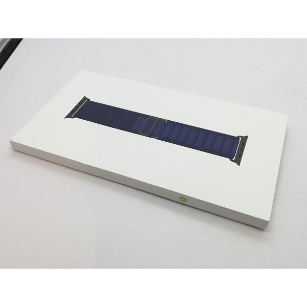 【未使用】Apple Apple Watch 49mmケース用アルパインループ ネイビー/ブラックチ...