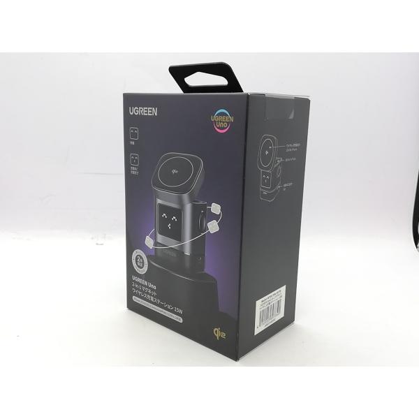 【未使用】focal point UGREEN Uno 2-in-1 マグネットワイヤレス充電ステー...
