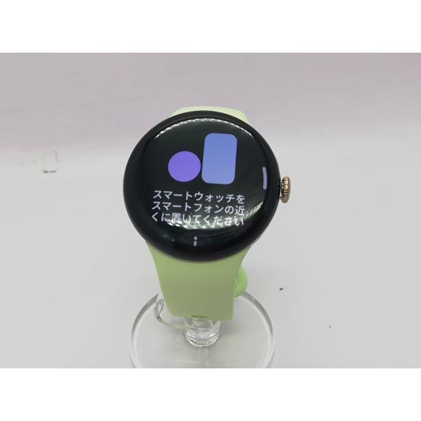 【中古】Google Pixel Watch4 Wi-Fiモデル 41mm Champagne Go...