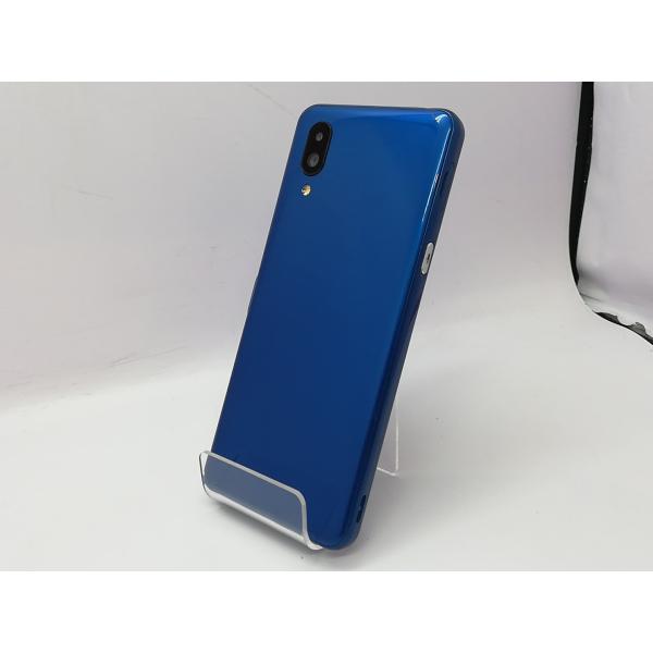 【中古】SHARP SoftBank 【SIMフリー】 シンプルスマホ6 インディゴブルー 4GB ...