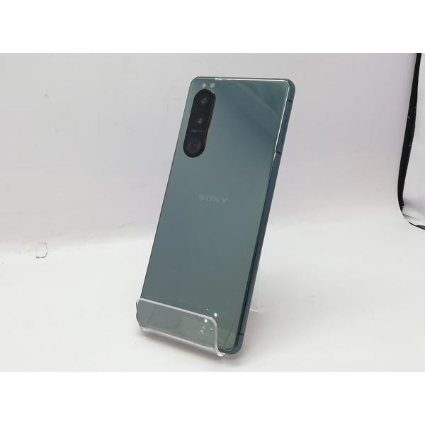 【中古】SONY docomo 【SIMフリー】 Xperia 5 III グリーン 8GB 128...