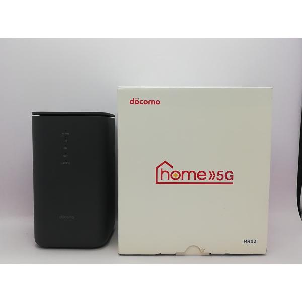 【中古】SHARP docomo 【SIMフリー】 home 5G HR02 [ダークグレー]【立川...