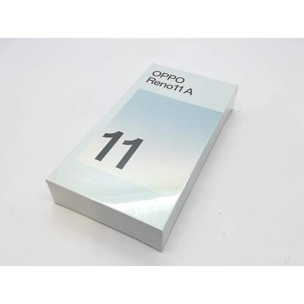 【未使用】Oppo 国内版 【SIMフリー】 OPPO Reno11 A ダークグリーン 8GB 1...