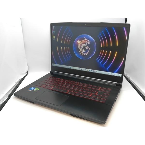 【中古】MSI Thin GF63 12U Thin-GF63-12UCX-9250JP ブラック【...