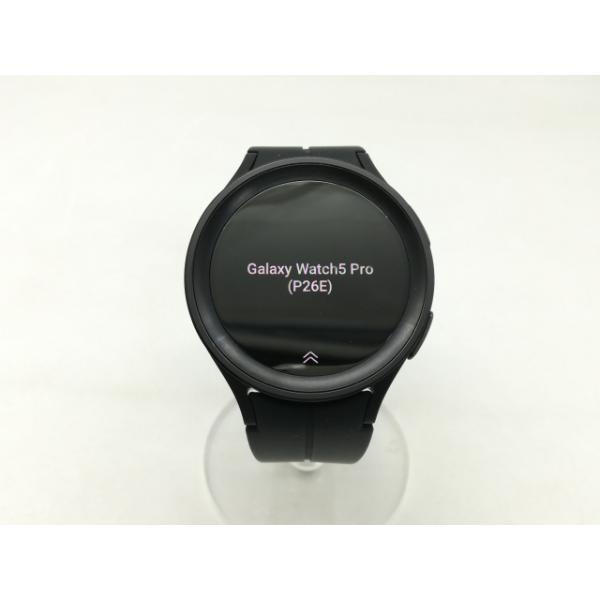 【中古】SAMSUNG Galaxy Watch5 Pro SM-R920NZKAXJP ブラックチ...