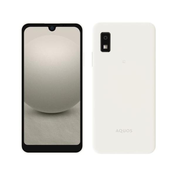 【未使用】SHARP SoftBank 【SIMフリー】 AQUOS wish3 ホワイト 4GB ...