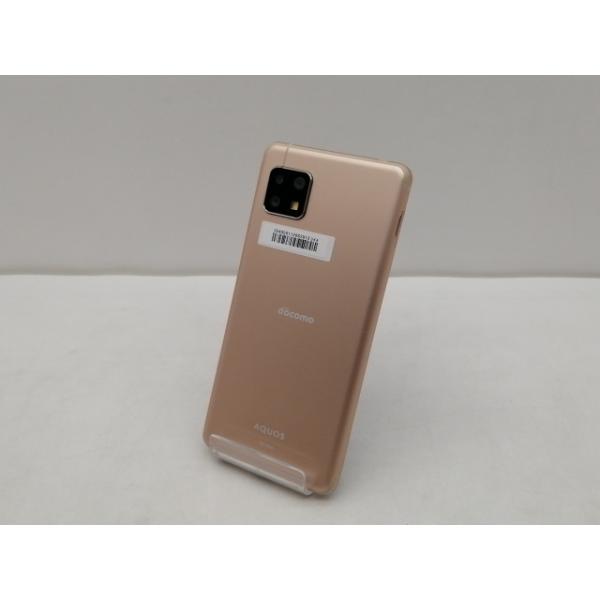 【中古】SHARP docomo 【SIMロック解除済み】 AQUOS sense4 ライトカッパー...
