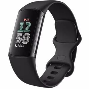 【未使用】Fitbit Fitbit Charge 6 Obsidianバンド/Blackアルミニウ...