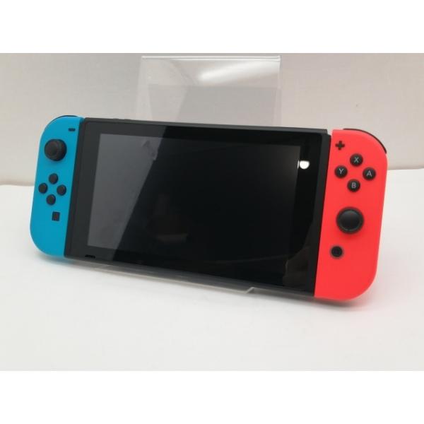 【中古】Nintendo Switch 本体 Joy-Con(L) ネオンブルー/(R) ネオンレッ...