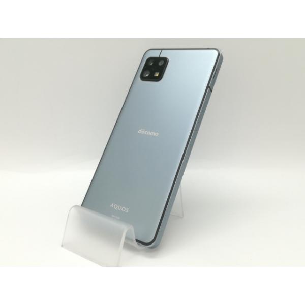 【中古】SHARP docomo 【SIMフリー】 AQUOS sense6 ブルーメタリック 4G...