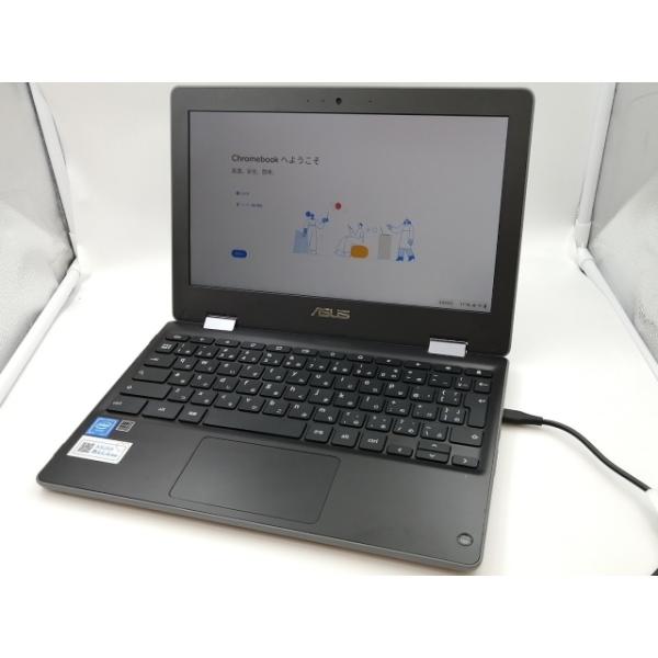 【中古】ASUS Chromebook Flip C214MA C214MA-BU0029 ダークグ...