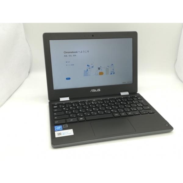 【中古】ASUS Chromebook Flip C214MA C214MA-BU0029 ダークグ...