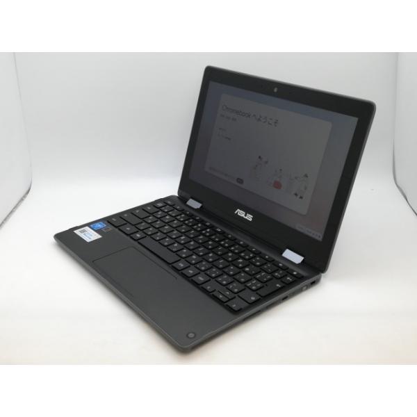 【中古】Chromebook Flip C214MA C214MA-BW0028 ダークグレー【Ce...