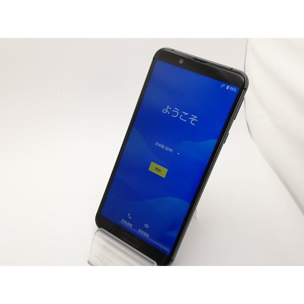 【中古】SHARP docomo 【SIMロック解除済み】 AQUOS sense3 Black 4...