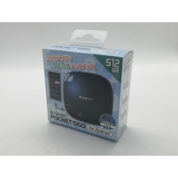 【未使用】SUNEAST SUNEAST POCKET SSD for Android 512GB【...