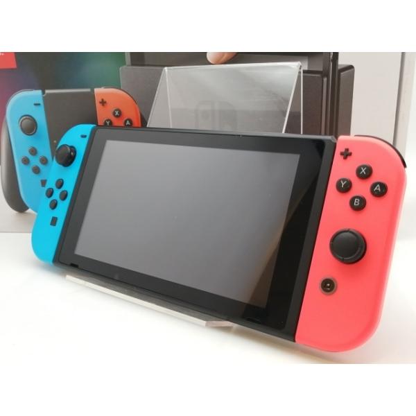 【中古】Nintendo Switch 本体 Joy-Con(L) ネオンブルー/(R) ネオンレッ...