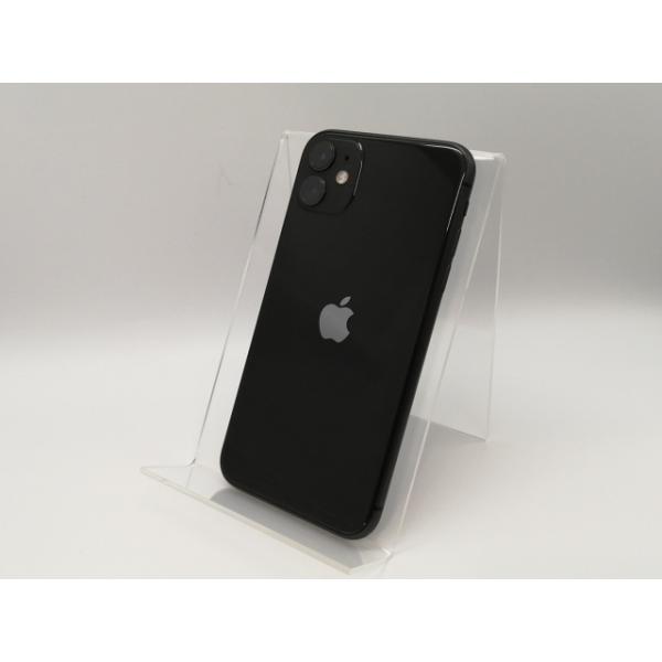 【中古】Apple au 【SIMロック解除済み】 iPhone 11 64GB ブラック MHDA...