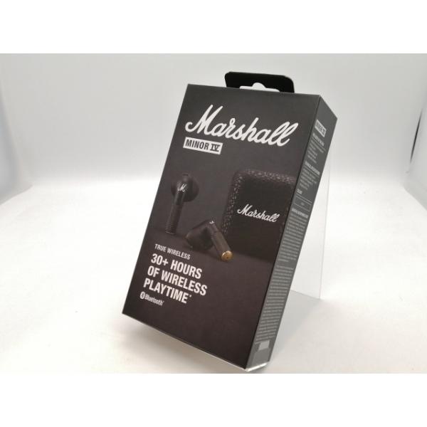 【未使用】Marshall MINOR IV [Black]【高崎モントレー】保証期間１ヶ月