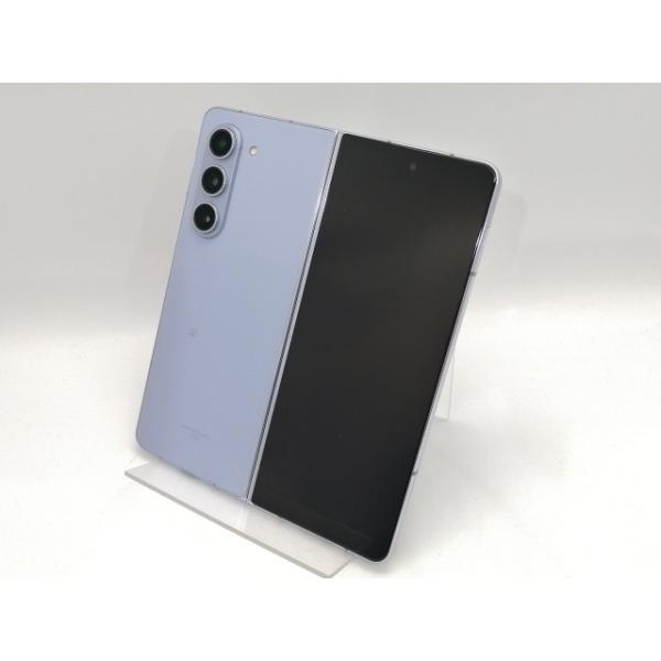 【中古】SAMSUNG au 【SIMフリー】 Galaxy Z Fold5 アイシーブルー 12G...