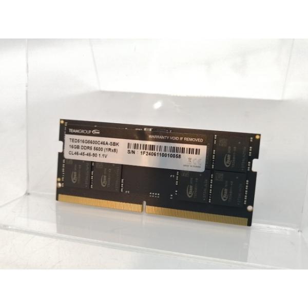 【中古】262PIN SODIMM 16GB DDR5-5600(PC5-44800)【ノートPC用...