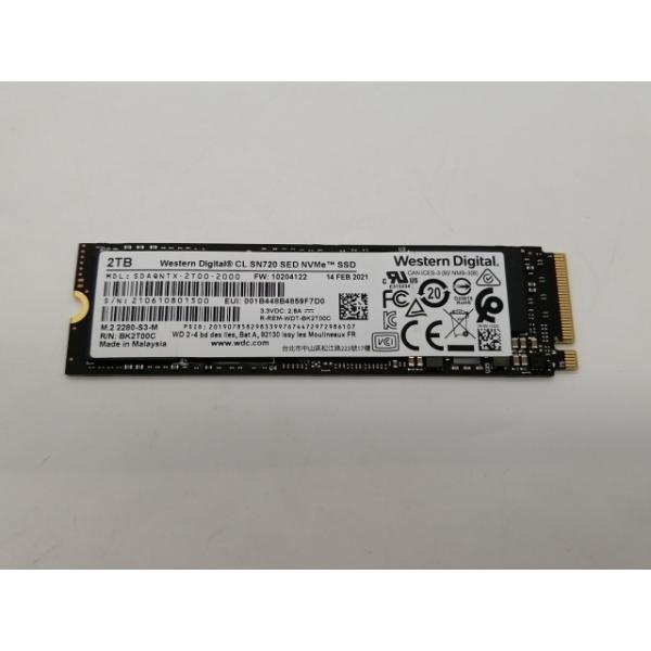 【中古】各社 2TB SSD  (M.2 2280/PCIe3.0 NVMe)【大須アメ横】保証期間...