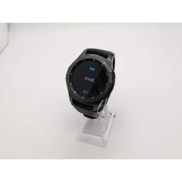 【中古】SAMSUNG Galaxy Gear S3 frontier Space Gray SM-...