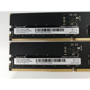 【中古】DDR5 16GB 2枚組(合計32G...の詳細画像2
