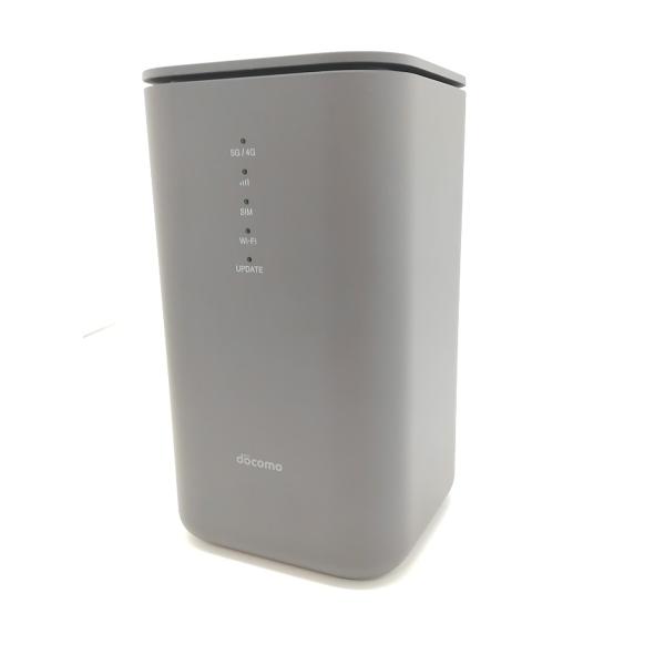 【中古】SHARP docomo 【SIMフリー】 home 5G HR02 [ダークグレー]【アリ...