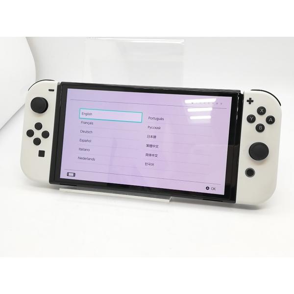 【中古】Nintendo Switch 本体 (有機ELモデル) HEG-S-KAAAA ホワイト ...